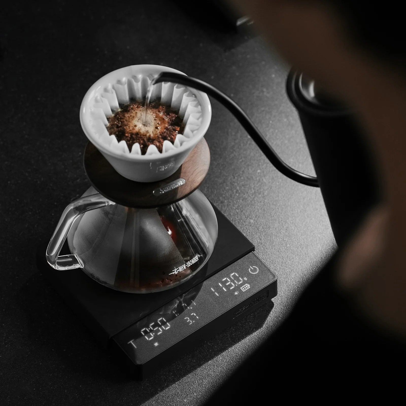 Balança de Café Cube 3.0 Pro Max MHW-3BOMBER