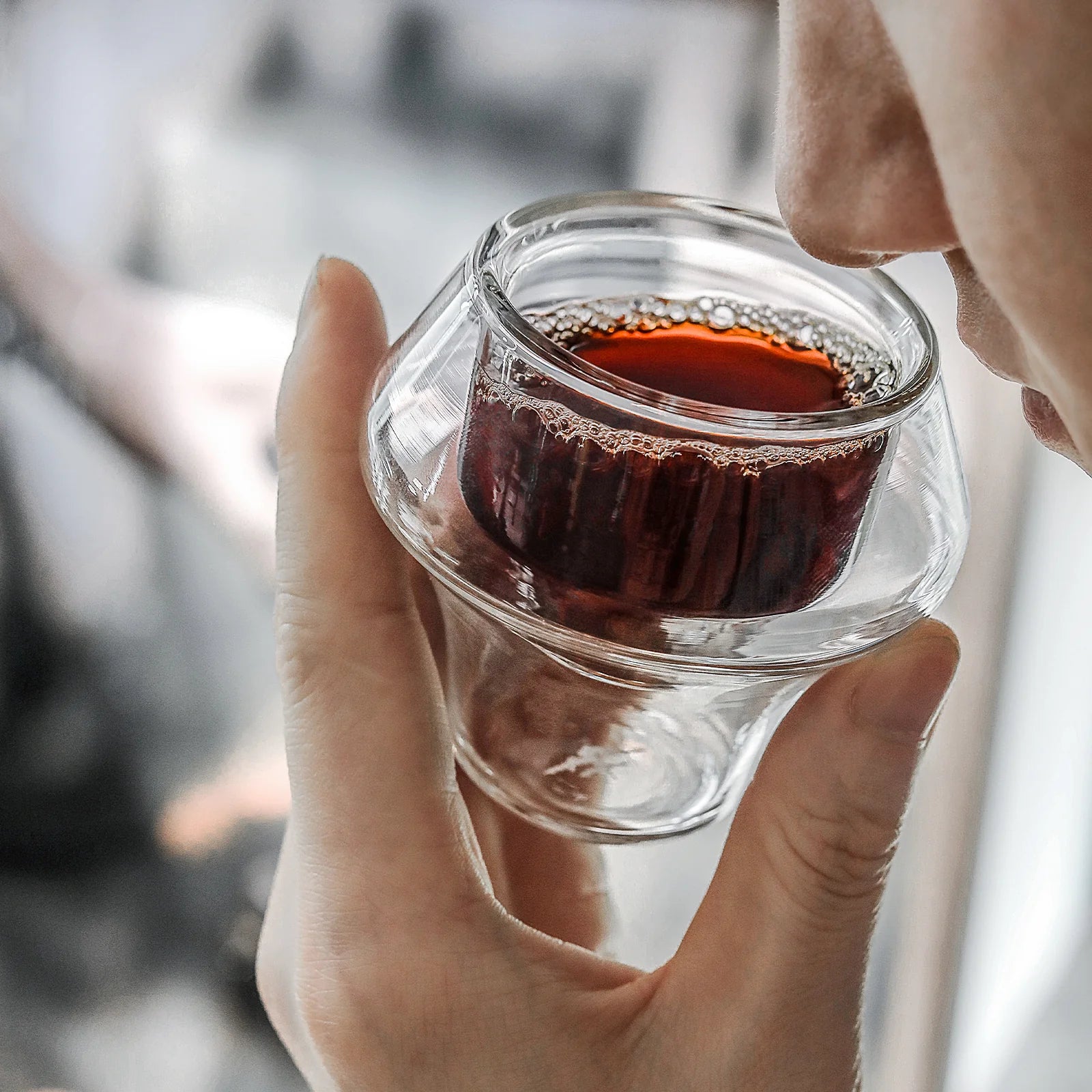 Copo de Vidro de Parede Dupla MHW-3BOMBER Nighten 60ml