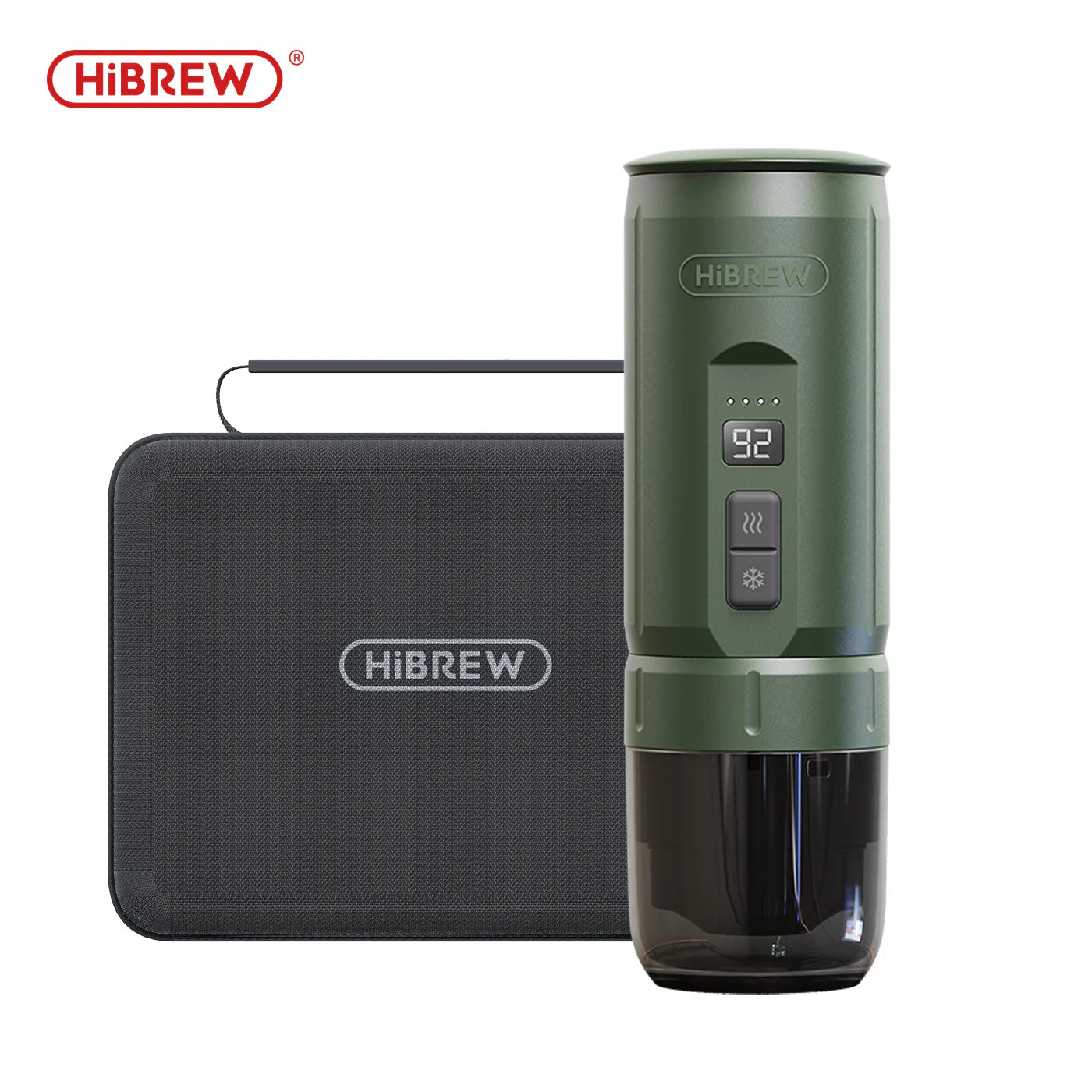 Cafeteira Portátil com Bateria Recarregável Hibrew H4C