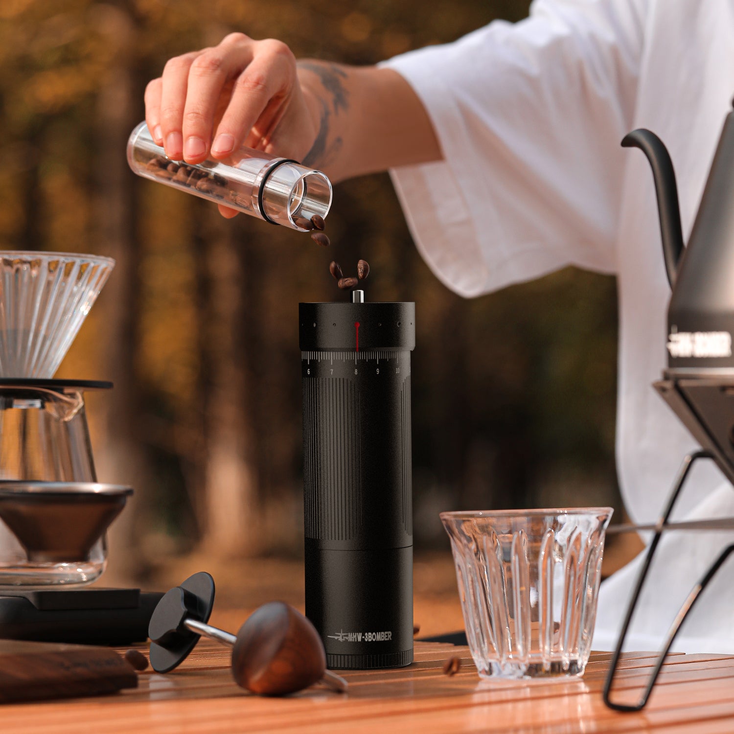 Moedor de Café Manual Blade R3 PRO MHW-3BOMBER