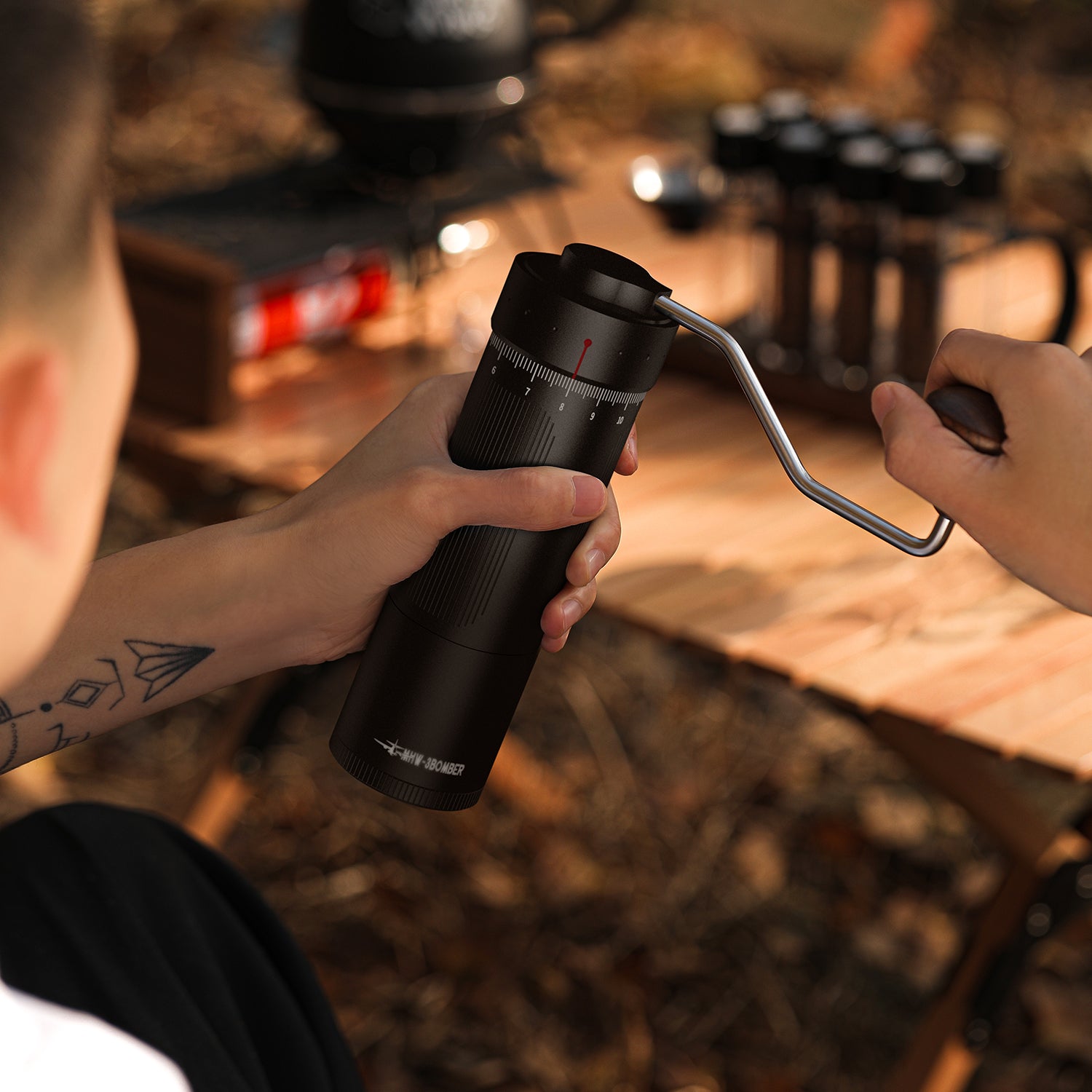 Moedor de Café Manual Blade R3 PRO MHW-3BOMBER