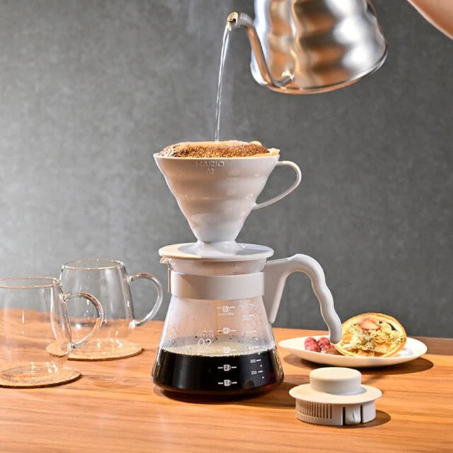 Kit V60 Hario Server Set 02 Branco