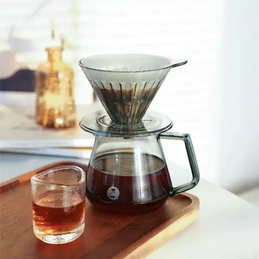 Conjunto dripper Timemore Crystal Eye